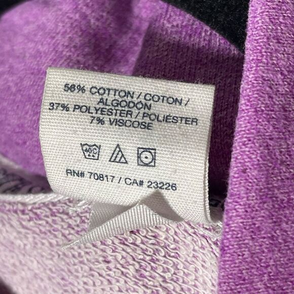 PINK Purple 1/2 Zip Sweatshirt - Picture 5 of 6